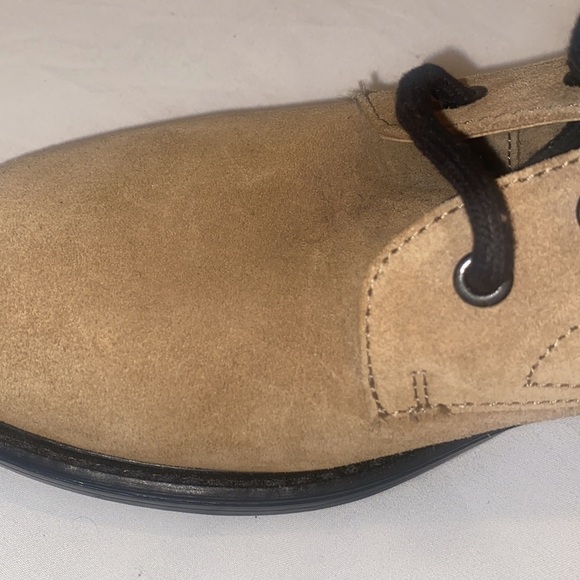 Zara Woman Suede Lace-up Boots in tan size 40/ 9us.new with tags - Picture 7 of 10